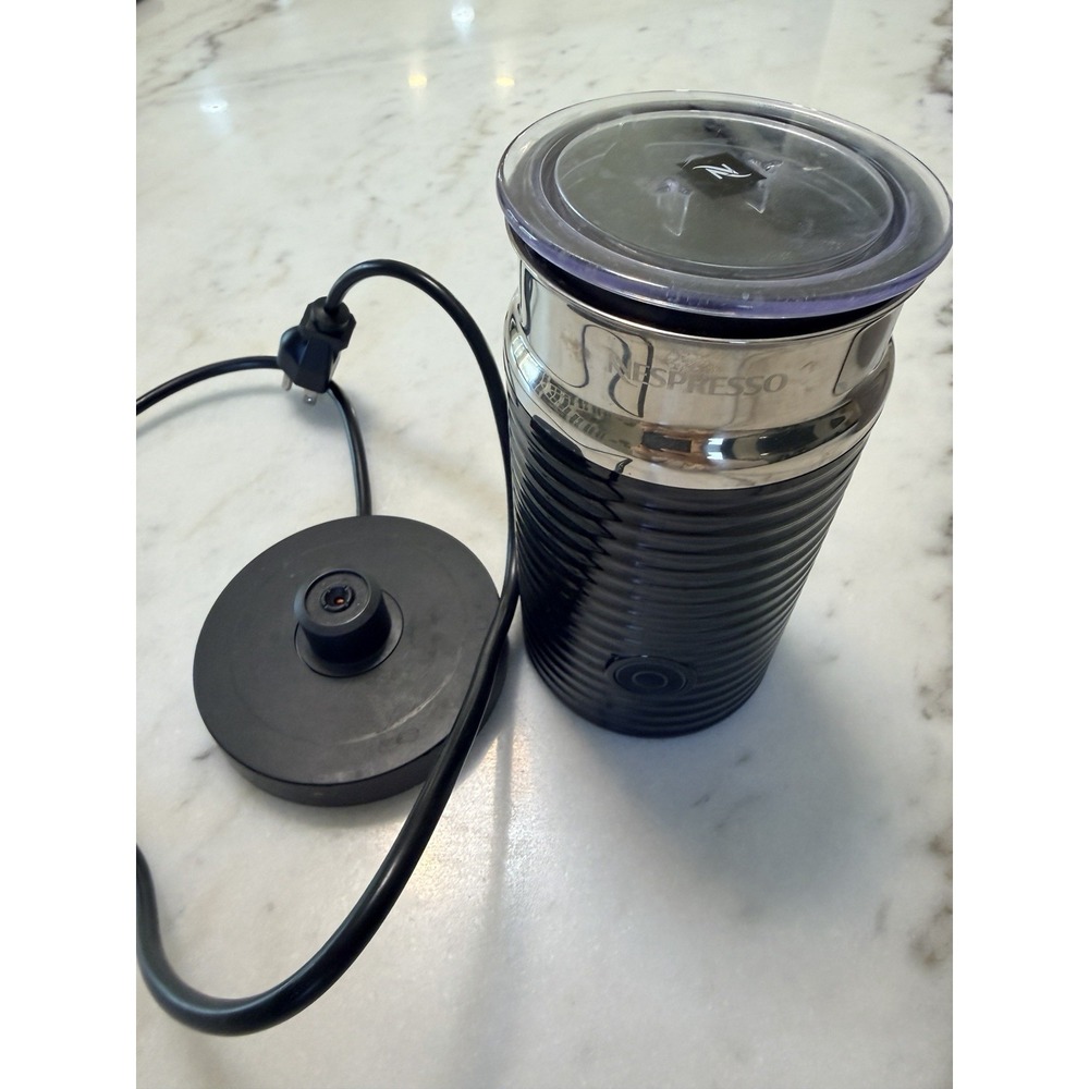 Nespresso Aeroccino 3 Frother - Black (3594USBK)